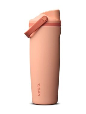 🍑 Owala Water Bottle FreeSip 30oz “Peach of Mind” NWT In Hand